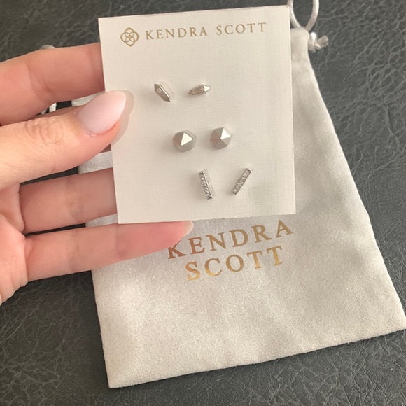 Kendra Scott Accessories - Kendra Scott NWOT set of three earrings